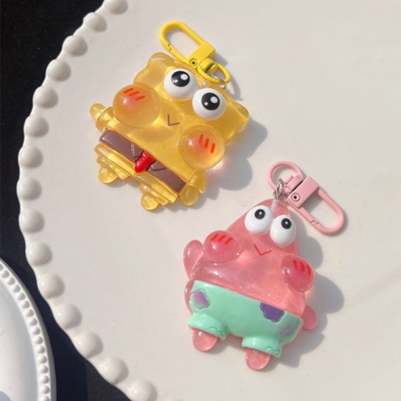 Miumiua🔮Móc Khóa Hình Búp Bê Hoạt Hình Spongebob Đáng Yêu