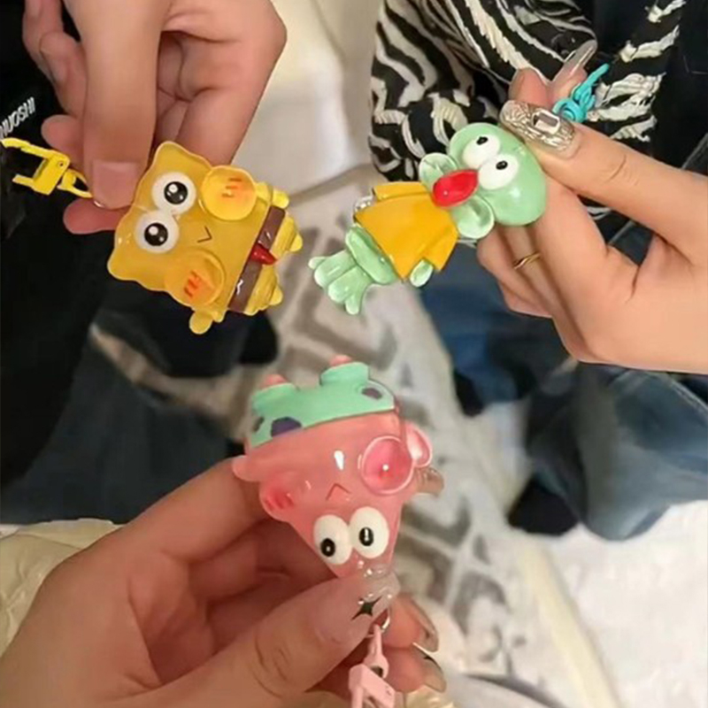 Miumiua🔮Móc Khóa Hình Búp Bê Hoạt Hình Spongebob Đáng Yêu