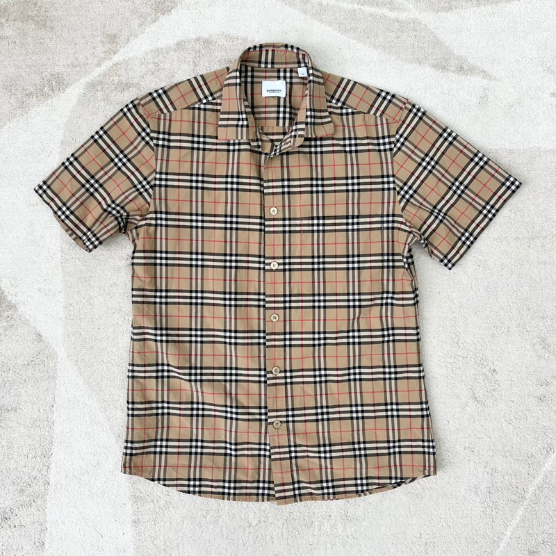 Sơmi tay ngắn Burberry chính hãng