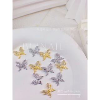 Charm bư ớm kiểu cao cấp m25 set 4 viên