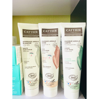 Mặt nạ đất sét hữu cơ thuần chay Cattier Paris Masque Argile