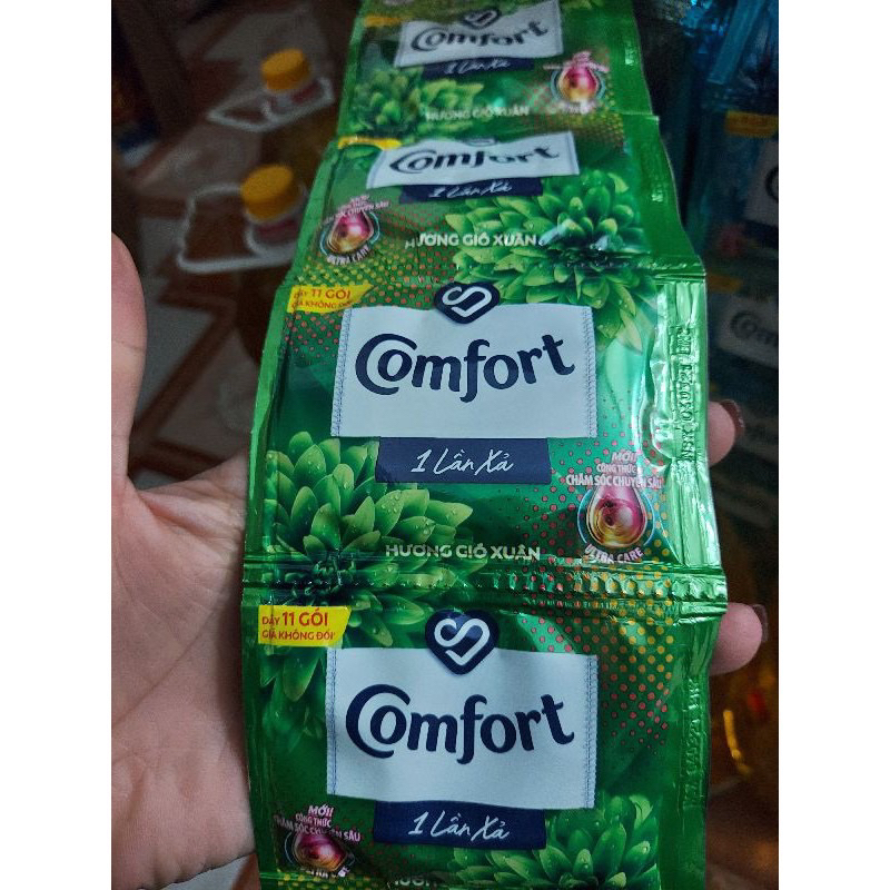 Dây 10 gói xả comfor 20ml hương nước hoa