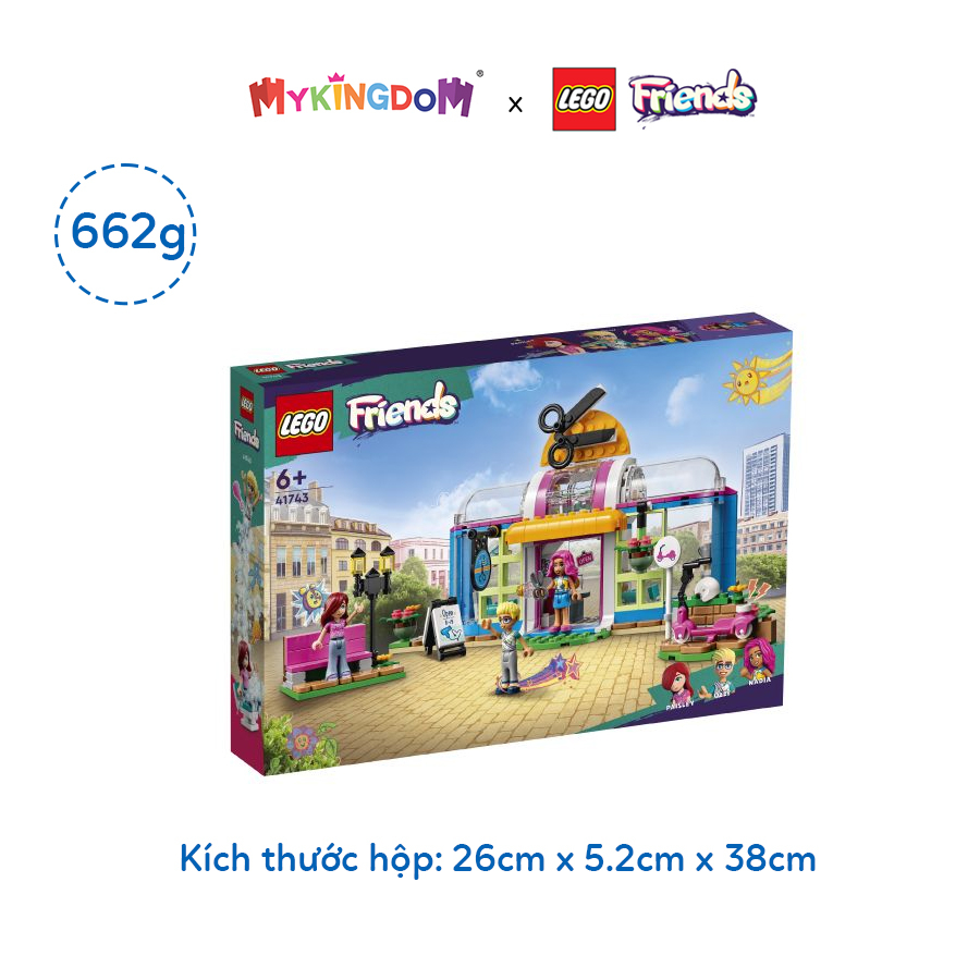 Đồ Chơi Lắp Ráp LEGO Friends Tiệm Làm Tóc Thành Phố Heartlake 41743 (401 chi tiết)