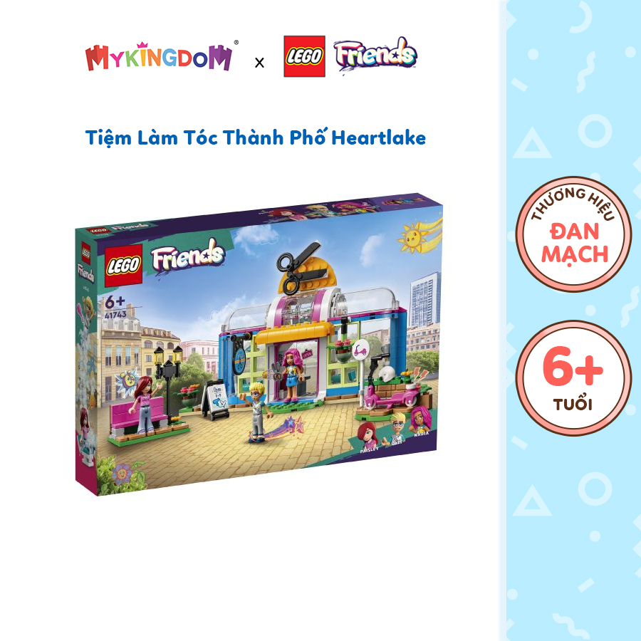 Đồ Chơi Lắp Ráp LEGO Friends Tiệm Làm Tóc Thành Phố Heartlake 41743 (401 chi tiết)