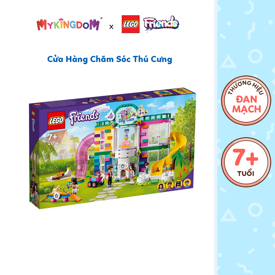 Đồ Chơi LEGO FRIENDS Cửa Hàng Chăm Sóc Thú Cưng 41718 (593 chi tiết)