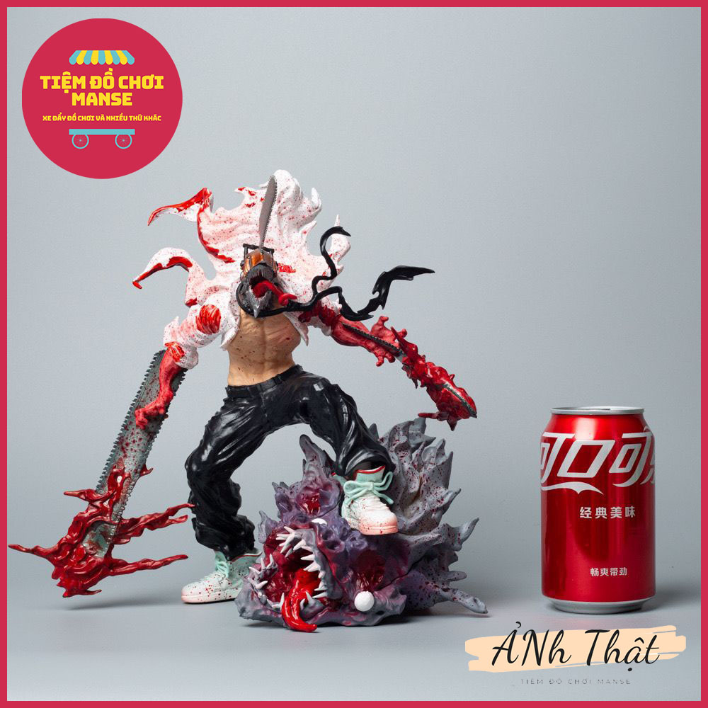 Mô hình Chainsaw Man Thợ săn qủy nhân vật Denji Pochita siêu ngầu quà tặng sưu tầm trang trí