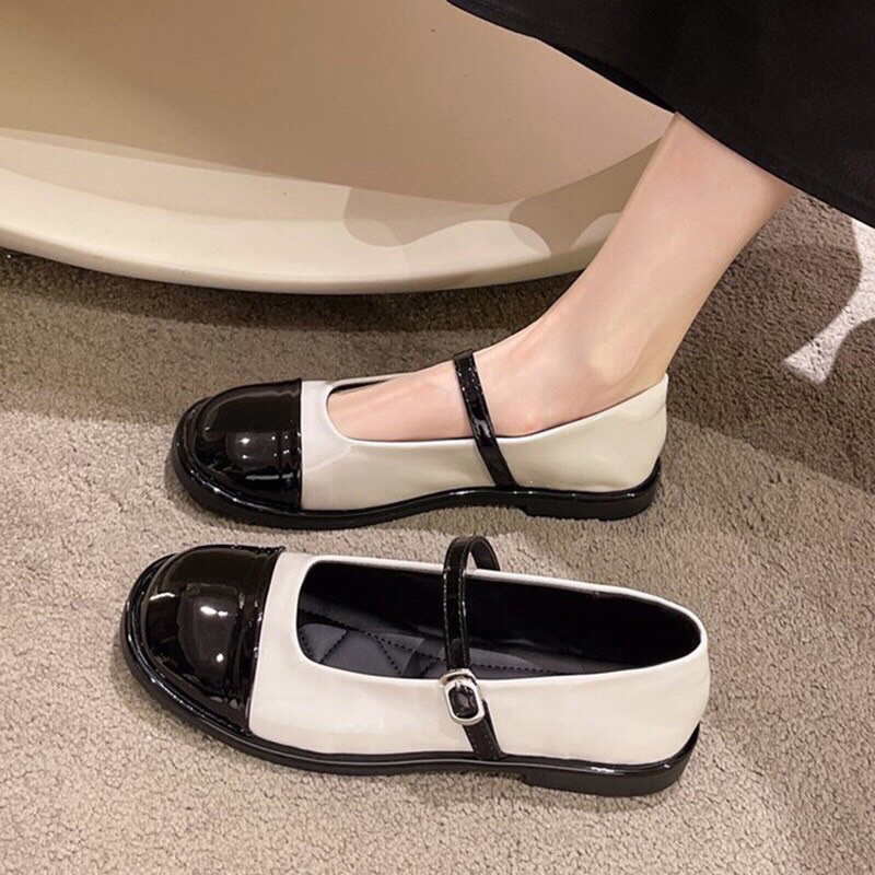 Xả Giày lolita cho hết mã sô lượng không nhiều nhanh tay, chất da bóng dễ lau chùi hàng loại 1