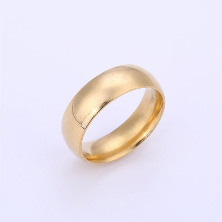 Nhẫn nam titan trơn tròn xoay nam nữ PT JEWELRY nhiều màu cao cấp thời trang inox thép không gỉ