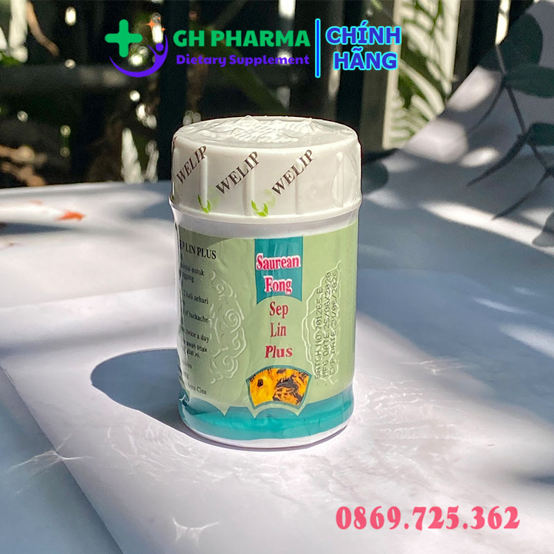 Tuyết Liên Phong Thấp Linh Plus Saurean Fong Sep Lin - Lọ 30 Viên Hỗ Trợ Xương Khớp