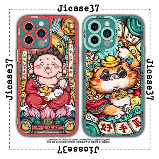 Ốp lưng iphone cạnh vuông JM CASE Mèo thần tài phong cách giàu có quý tộc 6/6pl/6s/6spl/7/7pl/8/8pl/x/xs/11/12/13/pro/