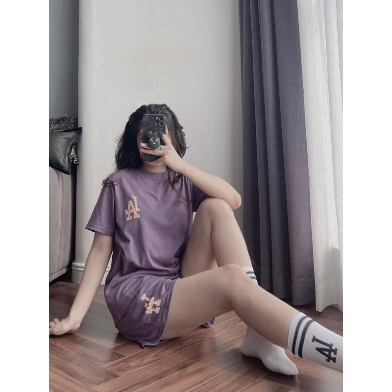 Set bộ thể thao tím