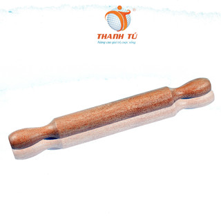 Cây lăn bột gỗ xà cừ nhỏ thanh tú 4x38 cm
