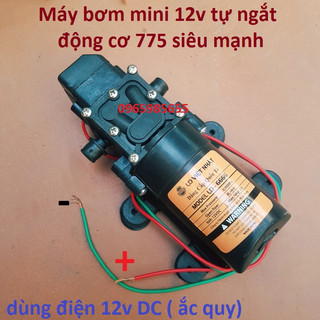 Bơm phun sương 12v - bơm tăng áp mini 12v