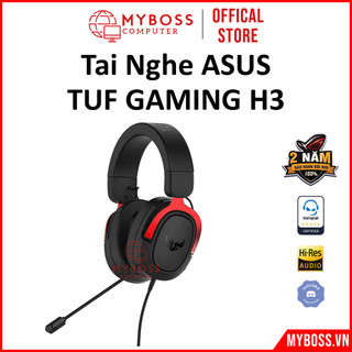 Tai nghe asus tuf gaming h3 red black bảo hành chính hãng 24 tháng
