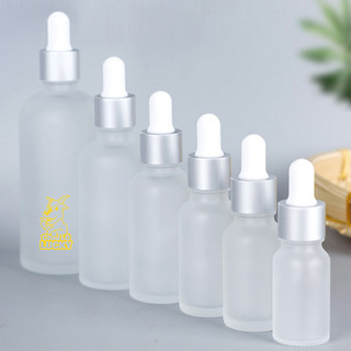 Combo 50 chai đựng serum trắng mờ khoen bạc 30ml