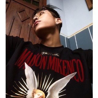 Áo thun tay lỡ mikenco thiên thần fallen angel camnhung áo thun nam nữ unisex hot hit