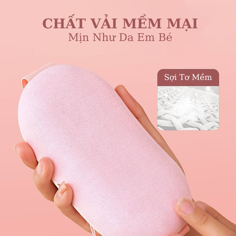 Máy Chườm Bụng Kumo Massage Làm Ấm Giảm Đau Cho Phụ Nữ Đến Kì Sạc Tích Điện