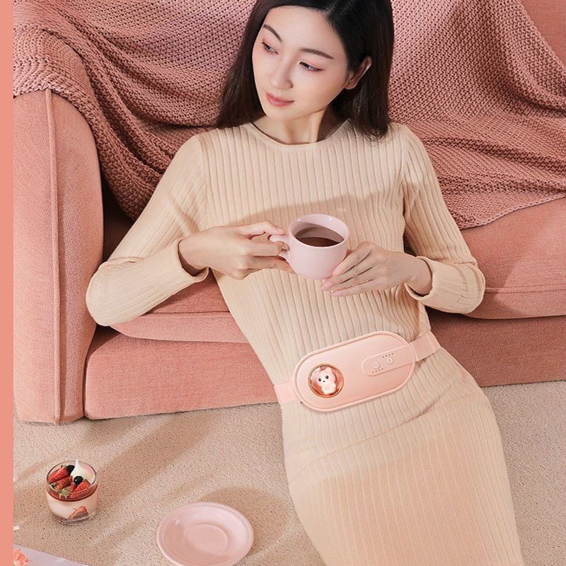 Máy Massage Bụng Kinh Kumo Đai Đeo Làm Ấm Giảm Đau Cho Phụ Nữ Đến Kì