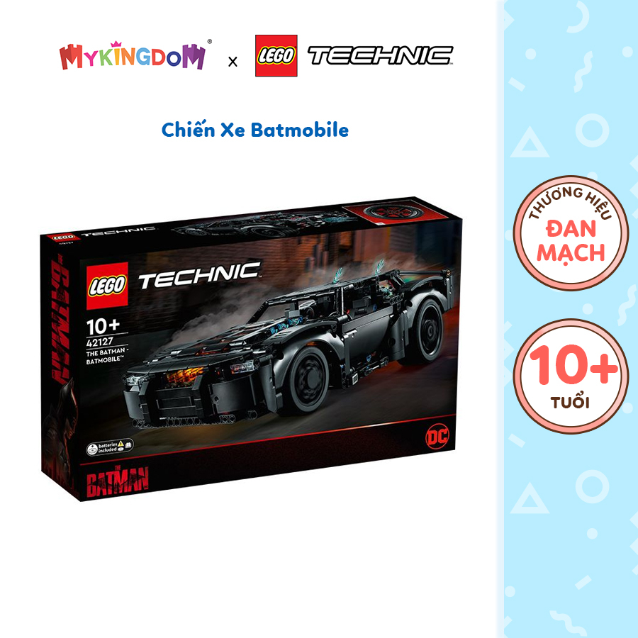 Đồ Chơi LEGO TECHNIC Chiến Xe Batmobile 42127