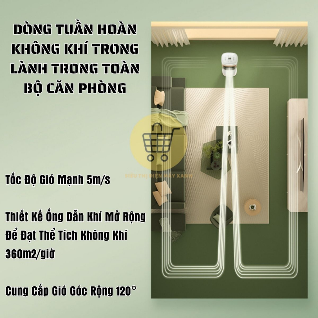 Quạt Điều Hòa Không Cánh 2 Chiều Nóng Lạnh, An Toàn, Sang Trọng, Điều Khiển Từ Xa, Hẹn Giờ Tắt - Bảo Hành 1 Năm | BigBuy360 - bigbuy360.vn