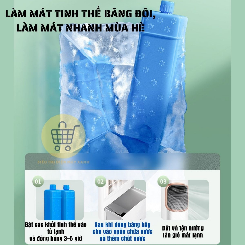 Quạt Điều Hòa Không Cánh 2 Chiều Nóng Lạnh, An Toàn, Sang Trọng, Điều Khiển Từ Xa, Hẹn Giờ Tắt - Bảo Hành 1 Năm | BigBuy360 - bigbuy360.vn