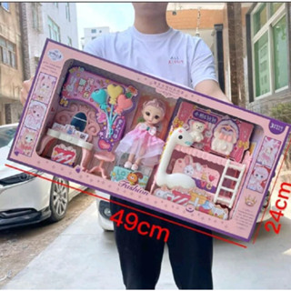 ( Khuyến Mãi ) Đồ chơi búp bê bé gái kèm phụ kiện - Có khớp nối mẫu 3