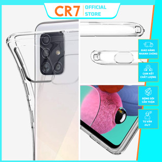 Ốp điện thoại silicon trong suốt chống  va đập Samsung Galaxy ss A51 A71 A21 A31 A41 A11 A01 5G TPU
