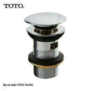 Bộ xả nhấn lavabo toto t6jv6 bảo hành 2 năm