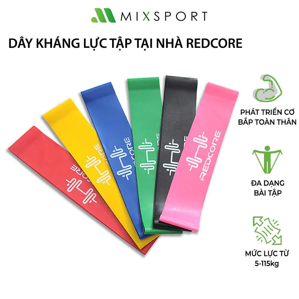 Dây Kháng Lực Tập Mông MixSport Hô Trọ Tập Cơ Mông Đùi Tại Nhà DKL03