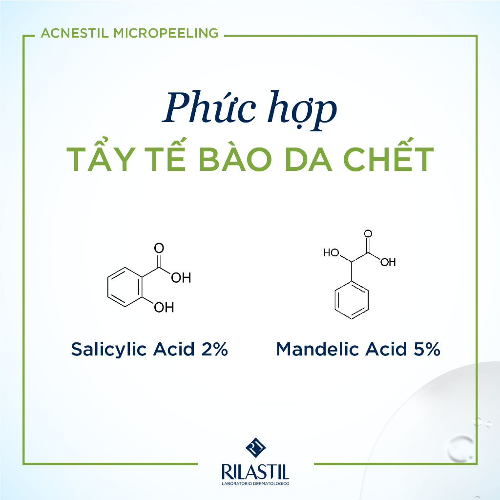 Dung dịch tẩy tế bào chết dành cho da mụn - RILASTIL ACNESTIL MICROPEELING