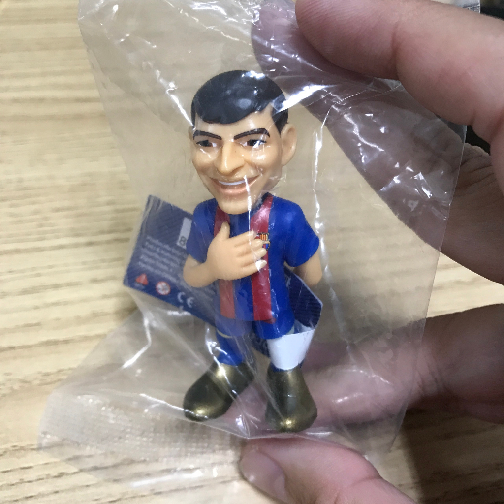 Mô hình tượng cầu thủ bóng đá Pedri FC Barcelona La Liga 5cm hàng chính hãng Official Product footba