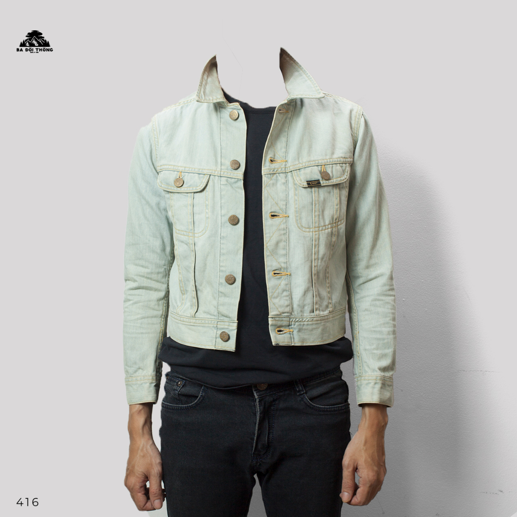 ÁO KHOÁC JEAN MỸ 2HAND UNISEX NAM NỮ (DENIM JACKET 2hand)