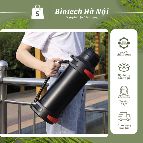 Bình Giữ Nhiệt 2000ml Cao Cấp{ GIÁ TỐT NHẤT} Phong Cách Hiện Đại,Tặng Kèm Dây Đai