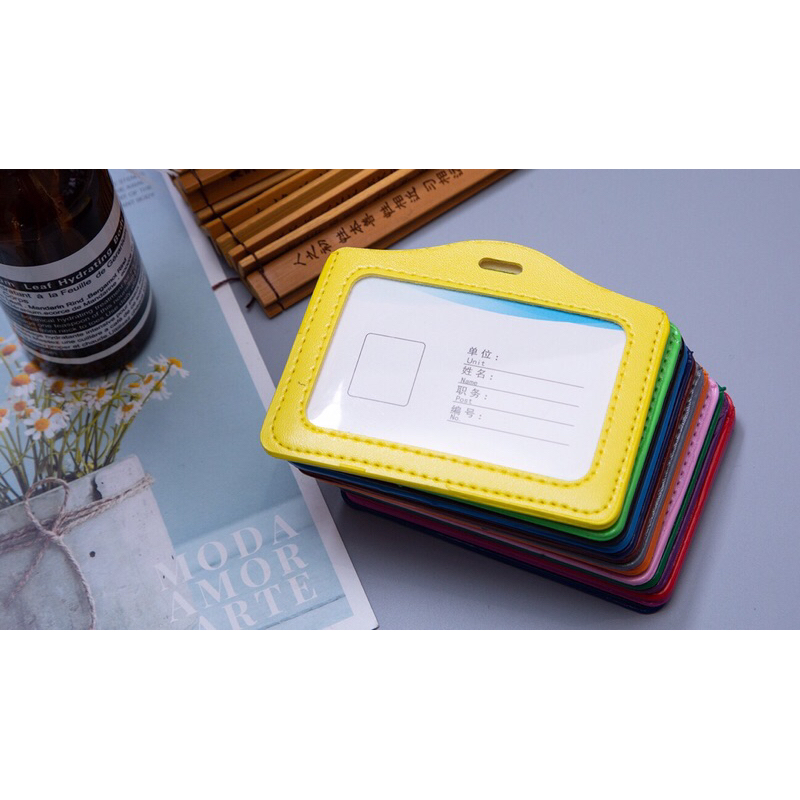 Bao da đựng thẻ dáng ngang