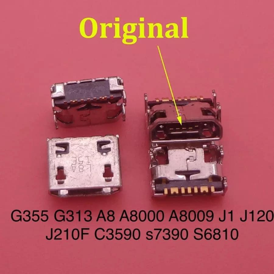 5 CHÂN SẠC samsung Galaxy G355 G313 A8 A8000 A8009 J1 J120 J210F C3590 S7390 s6810