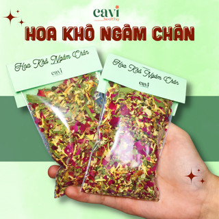 Túi Hoa Khô Thảo Mộc Ngâm Chân giúp Ngủ Ngon, Giảm Stress, Thảo Dược Thả Bồn Ngâm