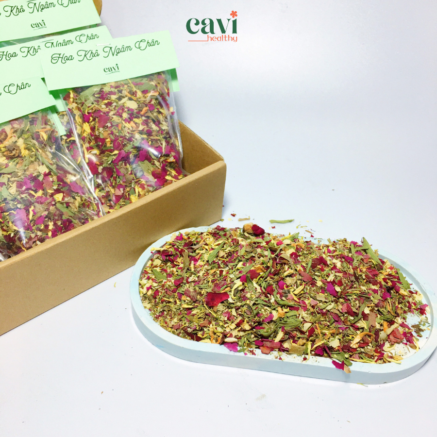 Túi Hoa Khô Thảo Mộc Ngâm Chân giúp Ngủ Ngon, Giảm Stress
