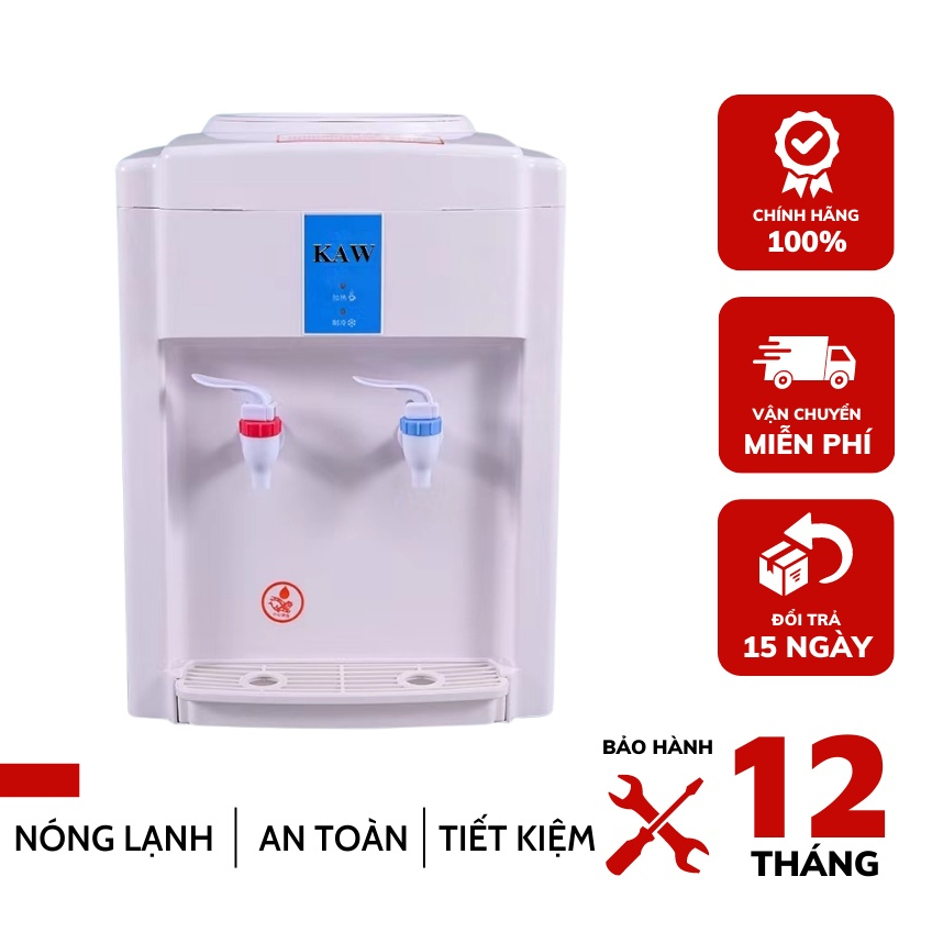 Cây nước nóng lạnh mini KAW , dễ dàng sử dụng, vô cùng tiện ích, Bảo hành 12 tháng