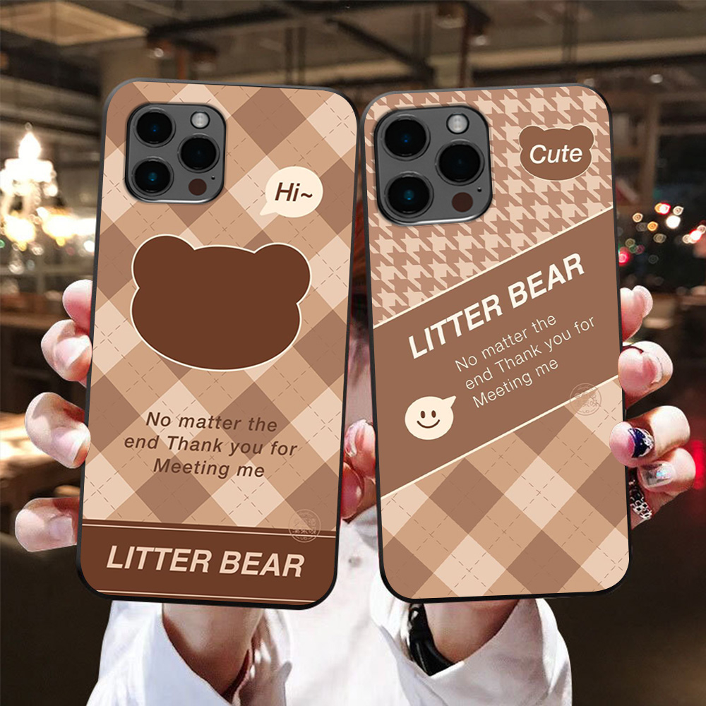 Ốp lưng Iphone 12 Pro / ip 12 Pro max in hình kẻ ô vuông,kẻ caro các màu đỏ nâu vàng