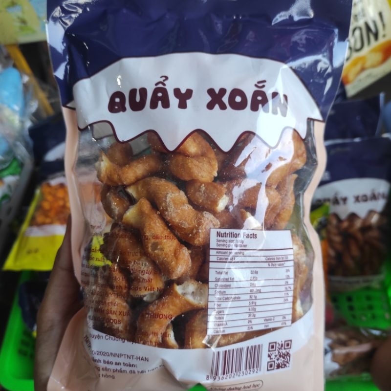Quẩy xoắn giòn tan HG gói 160g