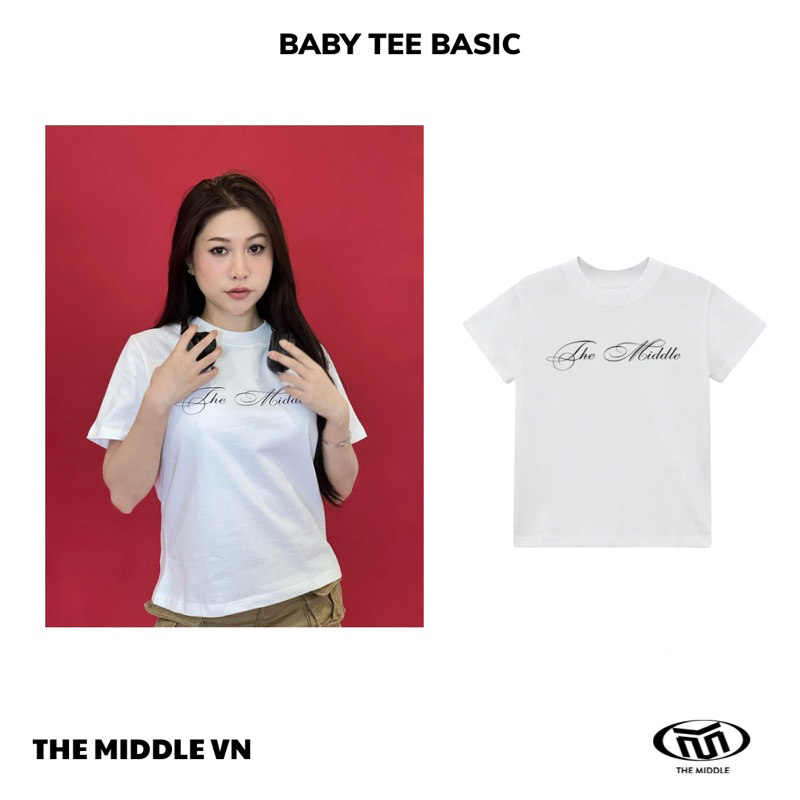 Áo thun Baby tee BASIC