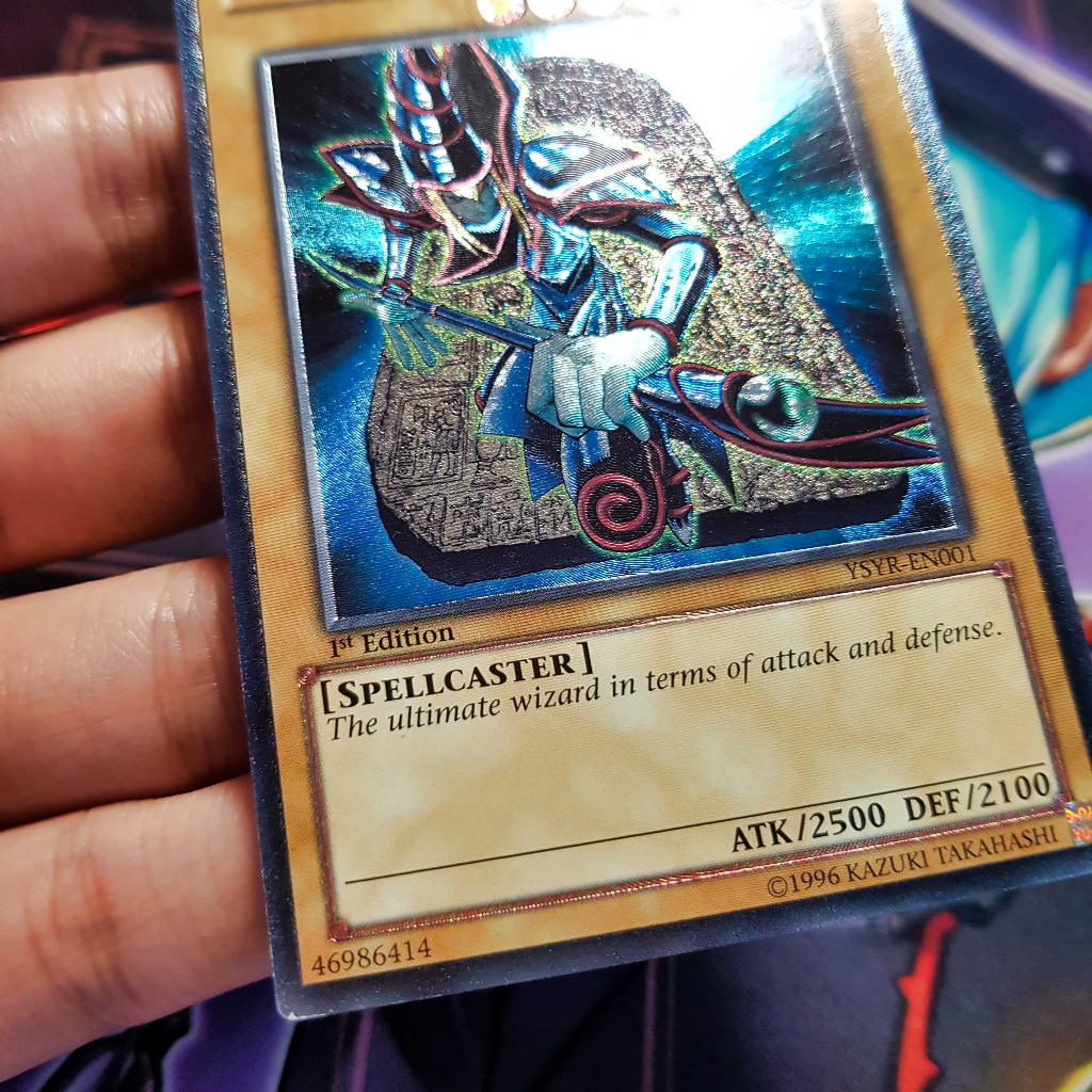 Bộ thẻ bài Yugioh | Dark Magician & Blue-eyes White Dragon | YSYR Ultimate Rare 1st edition.