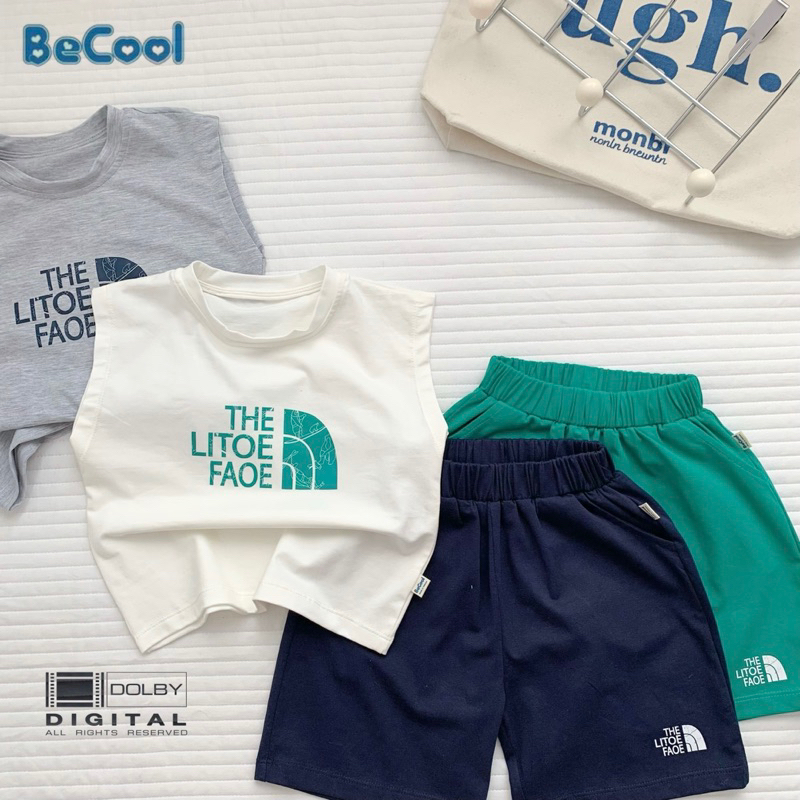 Bộ Ba Lỗ Sát Nách BeCool FAOE Cho Bé Trai, Bé Gái Mặc Đều Xinh, Chất Cotton Cao Cấp Thấm Hút Mồ Hôi Tốt Cho Bé 10-26Kg