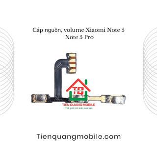 Cáp nguồn volum Xiaomi redmi Note 5 pro, redmi Note 6 pro, redmi Note 7, redmi Note 9S/ Note 9 pro
