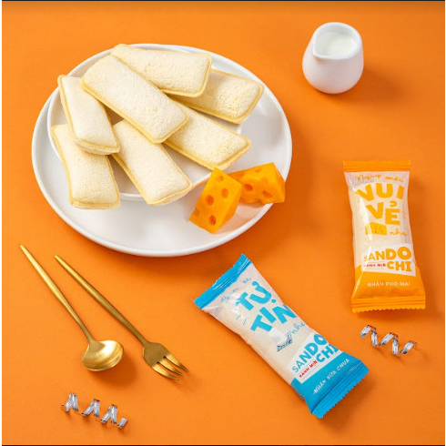 Bánh mịn Sandochi Bảo Minh bữa sáng tiện lợi chính hãng