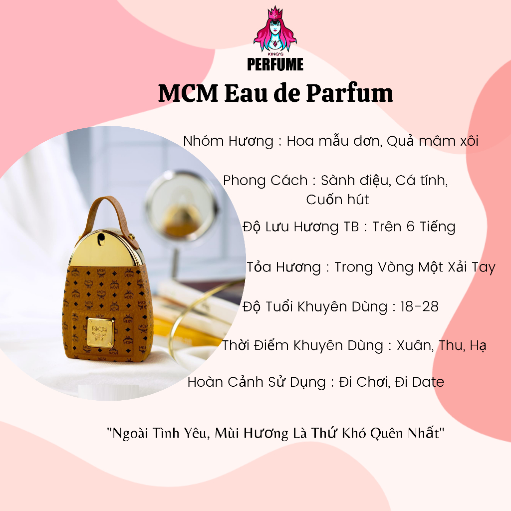 Nước Hoa Nữ 𝑴𝑪𝑴 𝑬𝒂𝒖 𝒅𝒆 𝑷𝒂𝒓𝒇𝒖𝒎
