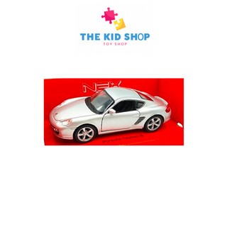 Đồ chơi xe mô hình Porsche Cayman S bằng kim loại