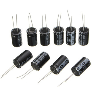 [ 10 CON ] Tụ 10uF 25V tụ hóa 10uf25v