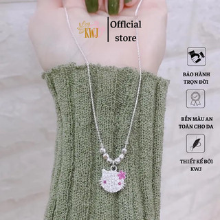 Dây chuyền mặt mèo kity cho bé