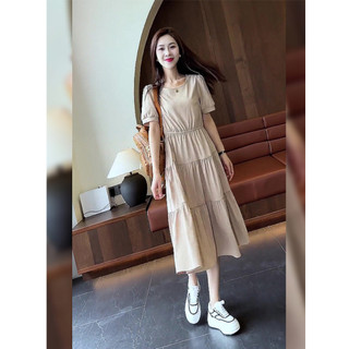 MẬP STYLE ĐẦM MIMI NUDE, CHẤT LỤA MÁT SIZE 50-90 KG